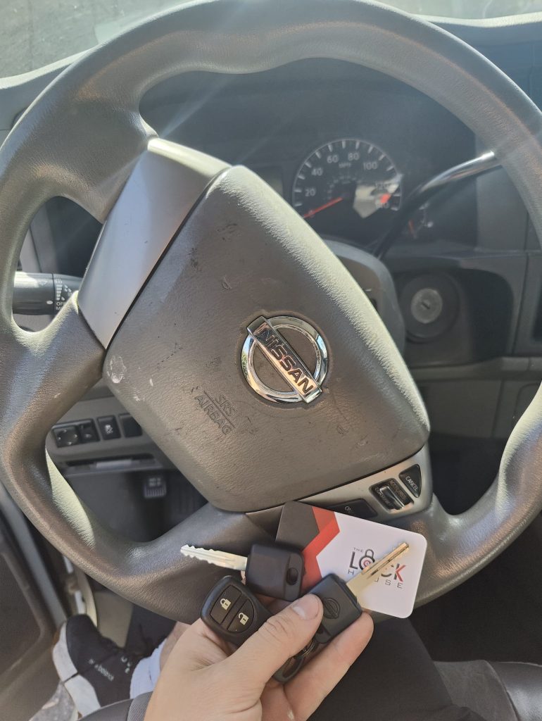 Nissan Car key repair by lock house orange county